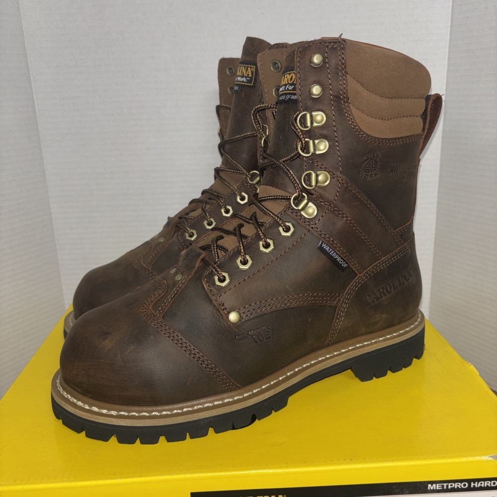 CAROLINA CA7921 Work Boot: Men's 9 E composite Toe Met-guard NEW IN BOX